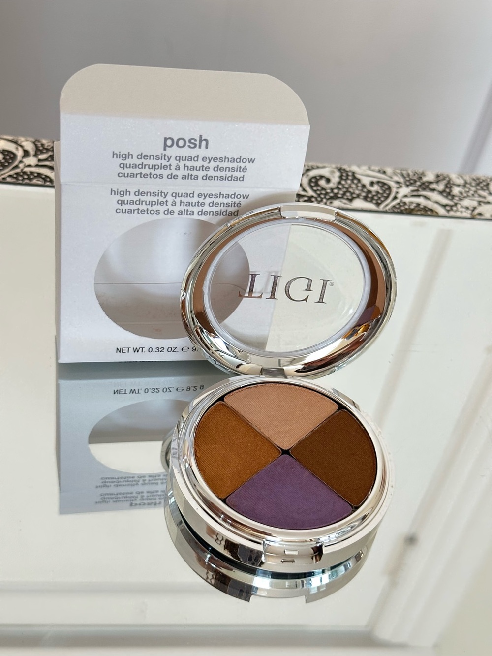 TIGI High Density Quad Eyeshadow - posh